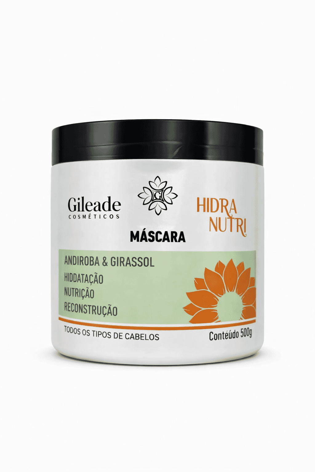 MASCARA HIDRA NUTRI ANDIROBA & GIRASSOL 500G