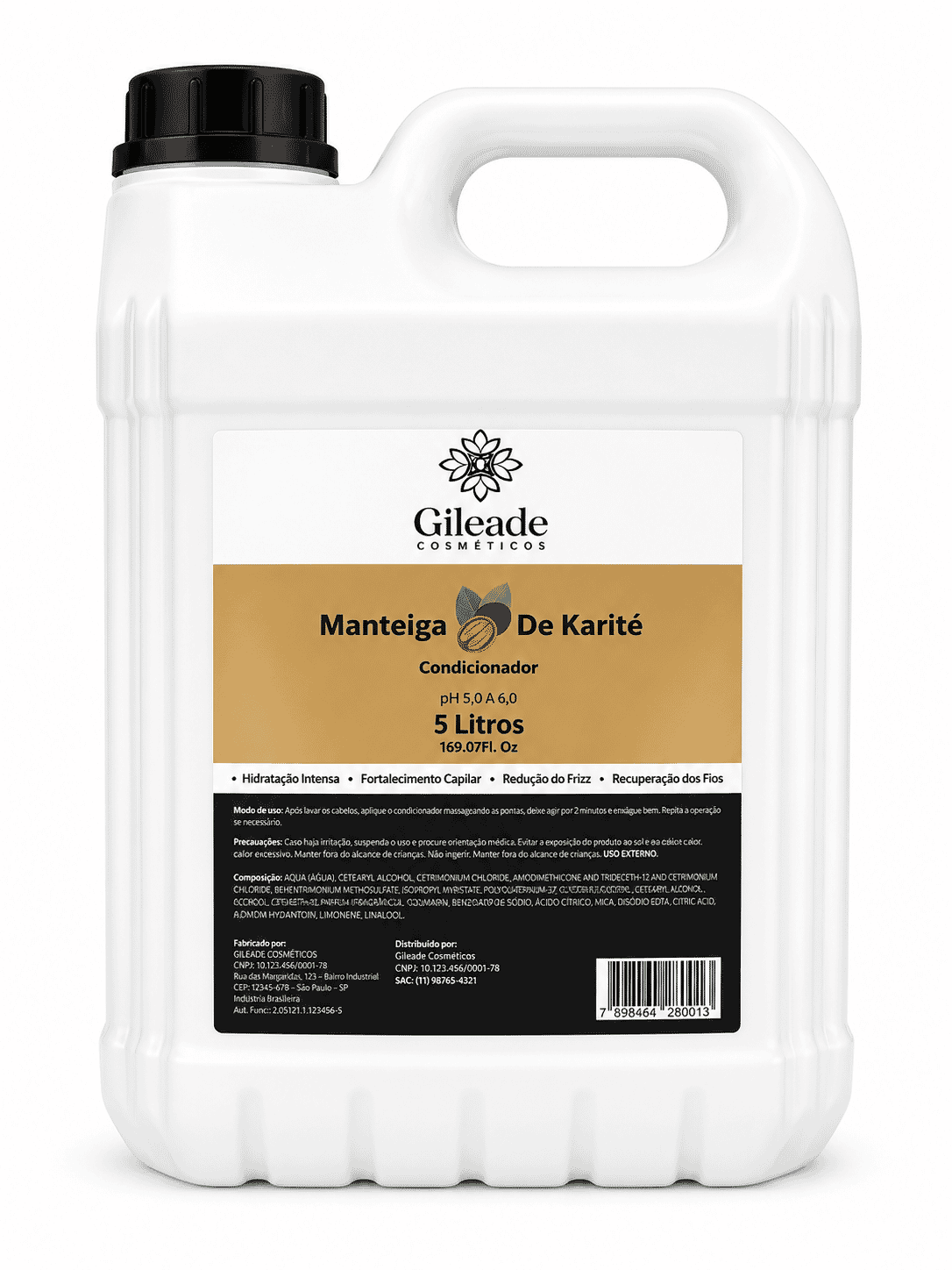 CONDICIONADOR MANTEIGA DE KARITE 5 LITROS