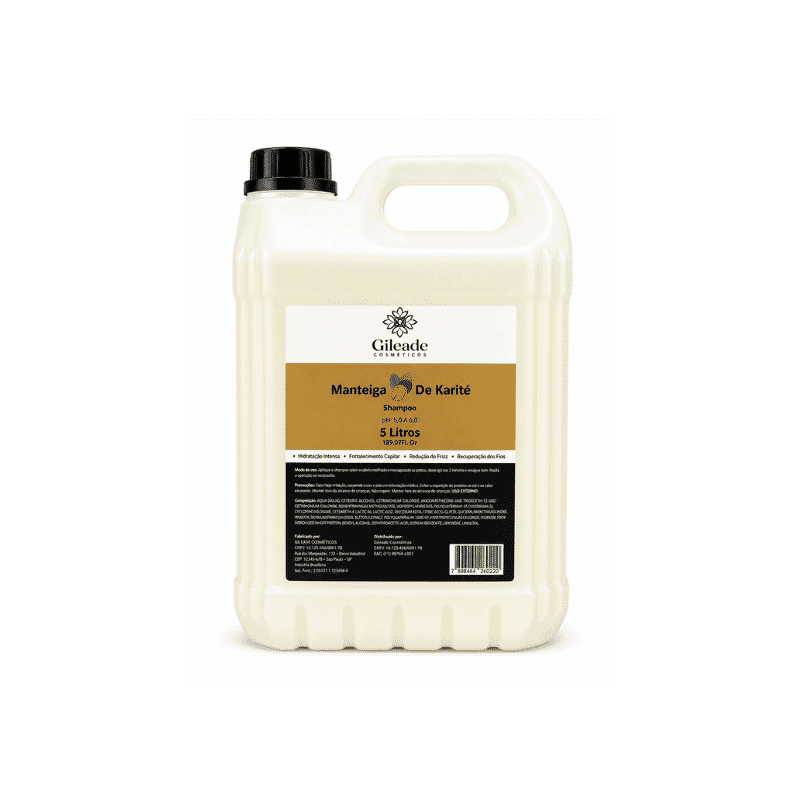 SHAMPOO MANTEIGA DE KARITE 5 LITROS