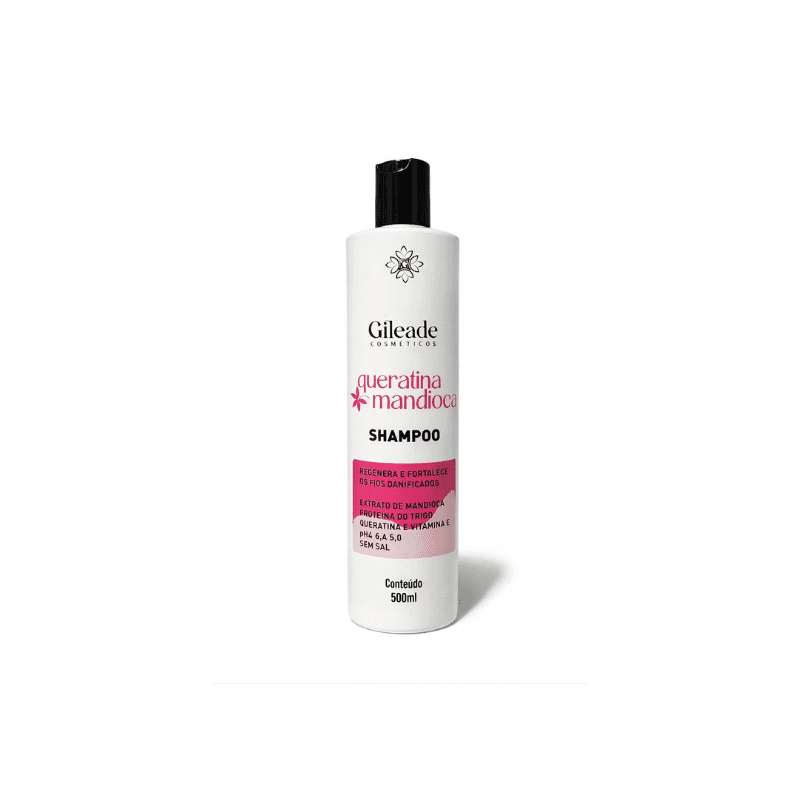 SHAMPOO QUERATINA E MANDIOCA 500ML