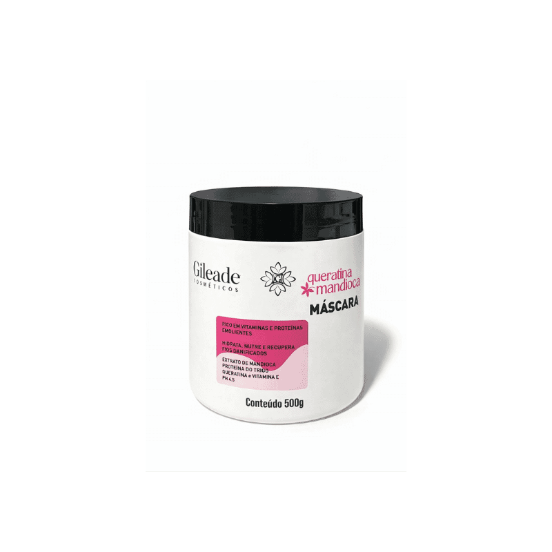 MÁSCARA QUERATINA & MANDIOCA 500G